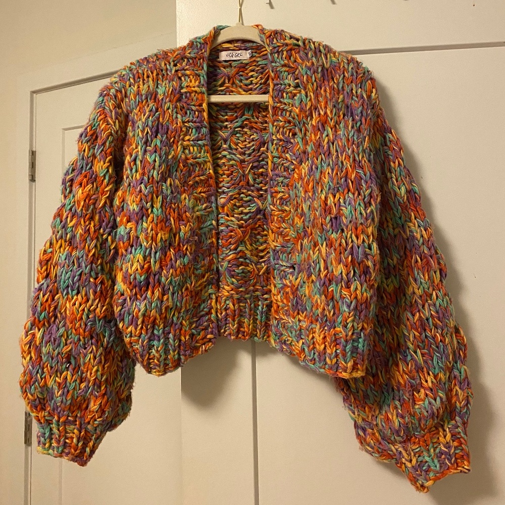 VRG GRL Multicolored Sweater